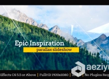 史诗灵感视差幻灯片AE模板 Videohive Epic Inspiration Parallax Slideshow