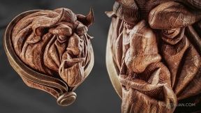 ZBrush奇幻野兽生物雕刻设计实例制作视频教程 The Beast - ZBrush Sculpture: Creating Magical Characters