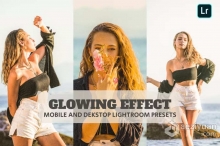 暖色电影胶片人像调色Lightroom预设 Glowing Effec Lightroom Presets