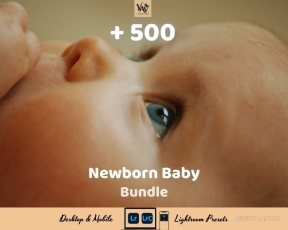 500组新生儿调色Lightroom预设 500+ Newborn Baby Mom Lightroom Presets