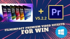 77个专业PR特效转场插件合集包 FilmImpact Premium Video Effects V5.2.2 Win版