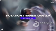 AE模板-旋转过渡Rotating Transitions 2.0 AE模板下载