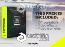 自定义视频转场效果包AE模板 Videohive Transition Maker V1.1