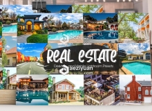 明亮通透房地产景观摄影后期Lightroom预设 Real Estate Showcase Lightroom Presets