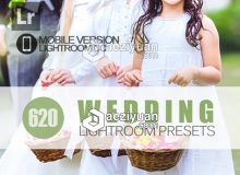 620个婚礼婚纱手机版Lightroom预设 620+ Wedding Lightroom Mobile bundle