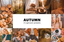 秋季色调旅拍风光人像LR预设+移动APP预设 4 Autumn Lightroom Presets