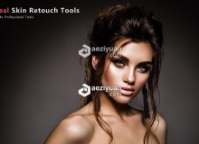 300多种真实皮肤修饰工具(LR预设+调色板+笔刷) 300+ Real Skin Retouch Tools