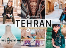 德黑兰人文旅拍PS/LR预设/APP预设 Tehran Pro Lightroom Presets