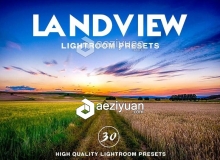 旅行风景灵感艺术摄影Lightroom预设 Landview Lightroom Presets