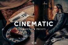 7组电影胶片灯光室LR预设 7 CINEMATIC FILM LIGHTROOM PRESETS