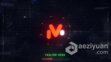 AE模板 现代数字信息科技公司宣传品牌LOGO动画视频 AE工程 AE文件