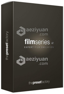 预设工厂ThePresetFactory电影胶卷预设包2.0 TPF Film Series 2.0 Lightroom Presets