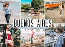 阿根廷旅拍LR预设+LR移动预设 Buenos Aires Mobile & Desktop Lightroom Presets