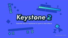 关键帧复制粘贴对齐镜像拉伸调节控制工具AE脚本 Keystone v2.0.2 支持Win/Mac