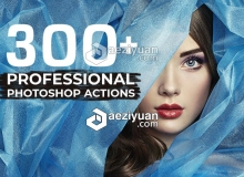 300组专业肖像PS动作合集 300 Professional Photoshop Actions Bundle