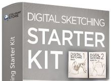 数字绘画素描基础全能大师班训练视频教程 Digital Sketching Starter Kit