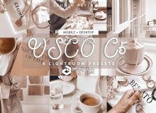 INS人像VSCO C5系列Lightroom预设/移动APP预设 VSCO C5 Lightroom Presets