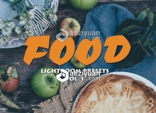 20美食食物Lightroom预设+ACR预设 20 Food Lightroom Presets