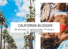 Instagram博主加利福尼亚州旅拍人像lr预设 CALIFORNIA Lightroom