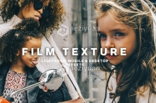 数字电影胶片纹理Lightroom预设/移动APP预设 FILM TEXTURE PRESETS