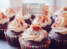 美食摄影后期Lightroom预设 15 Food Lr Presets