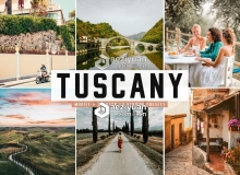 意大利旅拍通透胶片人像LR预设+手机预设 Tuscany Lightroom Presets