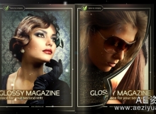 时尚杂志AE模板Videohive Glossy Magazine