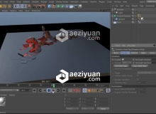 CINEMA 4D 动力学完全基础入门视频教程